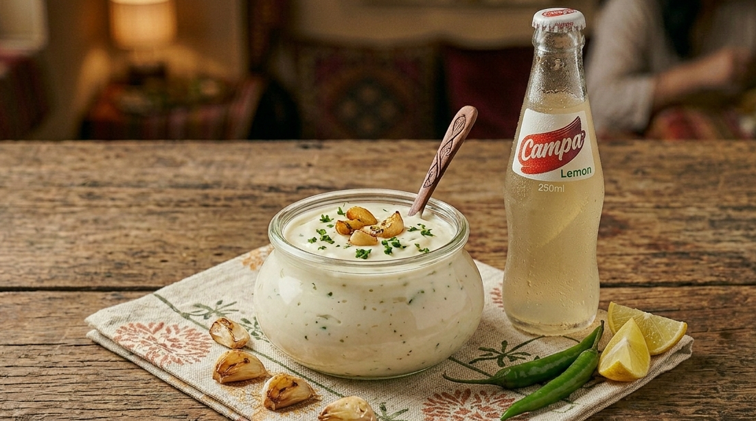 Campa 200 Ml Bottle + Garlic Sauce Dip 30 Ml